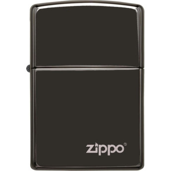 Zippo Classic 24756ZL — чёрная зажигалка с цветным декором
